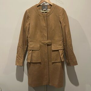 J. Crew Wool Cashmeree Nello Gori Coat